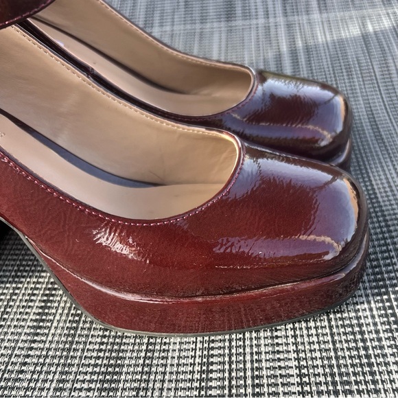Steve Madden Tiffane Shoes Burgundy Size 7 NWOT - Picture 5 of 10